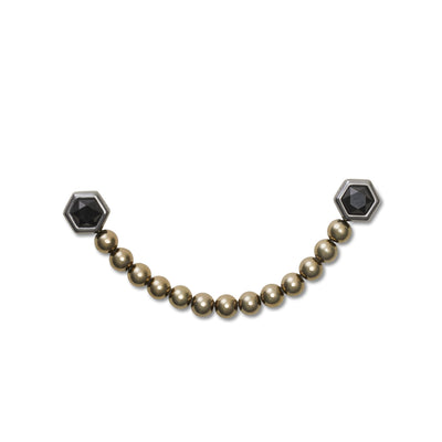 Jibbitz Punk Gunmetal Chain