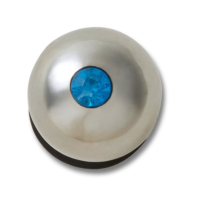 Jibbitz Punk Gunmetal Gem