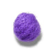 Purple Faux Mohair Puff JIBBITZ