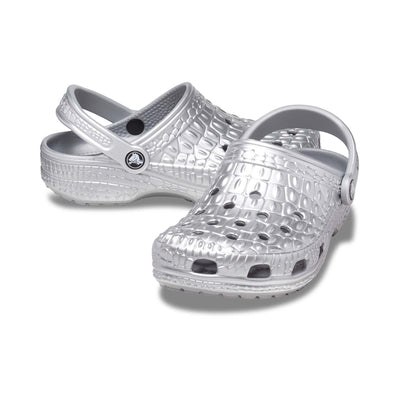 Crocs Classic Metallic Crocskin Clog