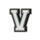 Jibbitz Letra V