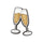 Jibbitz™ Champagne Cheers