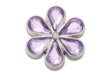 Jibbitz™ Purple Blinged Out Daisy