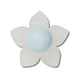 Iridescent Flower Dark Blue