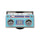 Blue Boom Box