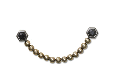 Jibbitz Punk Gunmetal Chain