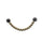 Jibbitz Punk Gunmetal Chain