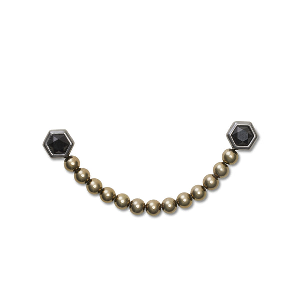 Jibbitz Punk Gunmetal Chain