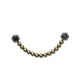 Jibbitz Punk Gunmetal Chain