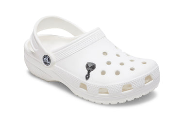 Jibbitz Punk Gunmetal Heart