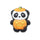 Jibbitz  Panda Jack O Lantern