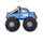 Jibbitz™ Blue Monster Truck