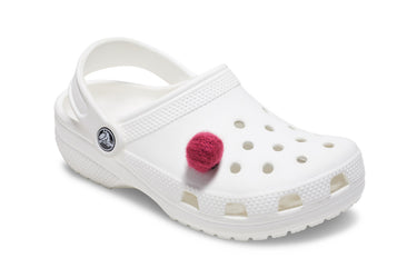 Magenta Faux Mohair Puff