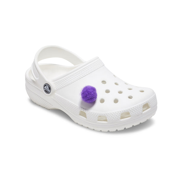 Purple Faux Mohair Puff JIBBITZ