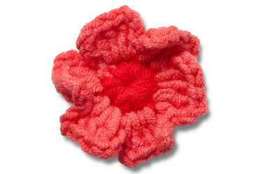 Pink Crochet Flower