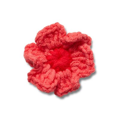 Pink Crochet Flower
