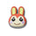 Jibbitz™ Animal Crossing Bunnie