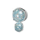 Jibbitz™ Gema doble SMT opalescent