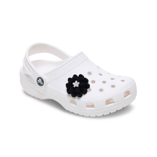 Jibbitz™ Black Velvet Flower 1