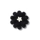 Jibbitz™ Black Velvet Flower 1