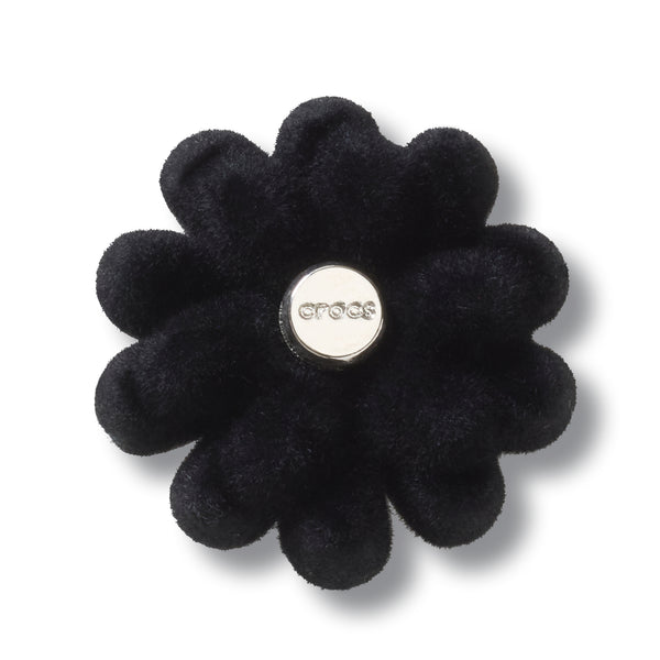 Jibbitz Black Velvet Flower 3