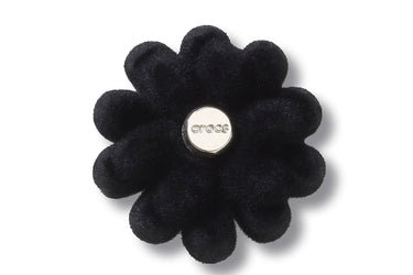 Jibbitz™ Black Velvet Flower 3