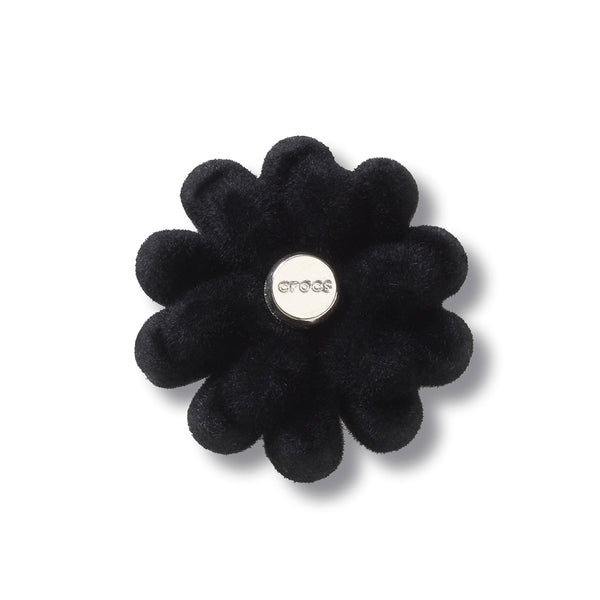 Jibbitz™ Black Velvet Flower 3