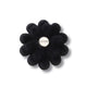 Jibbitz™ Black Velvet Flower 3