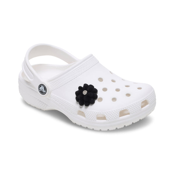 Jibbitz Black Velvet Flower 3