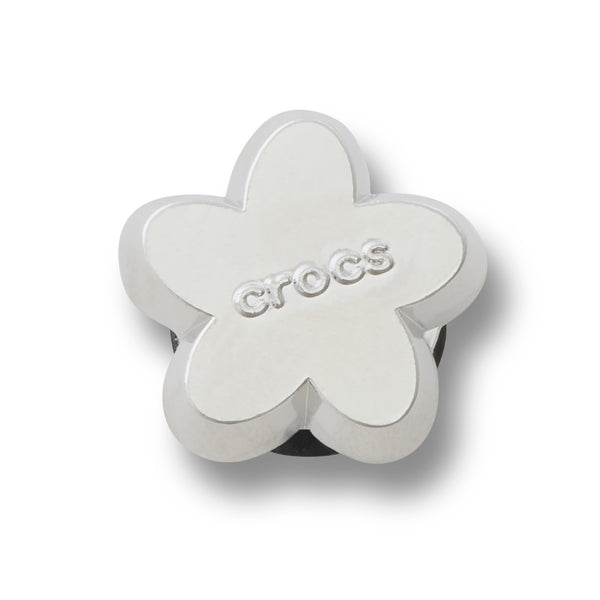 Jibbitz Silver Crocs Flower
