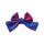 JIbbitz Pink Plaid Knit Bow