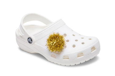 Jibbitz™ Gold Tinsel Pom