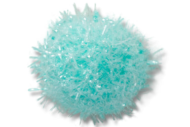 Jibbitz™ Blue Tinsel Pom