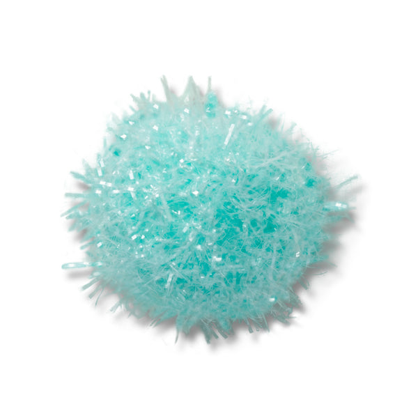 Jibbitz™ Blue Tinsel Pom