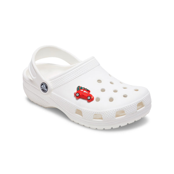 Jibbitz™ Red Car with Christmas Tree