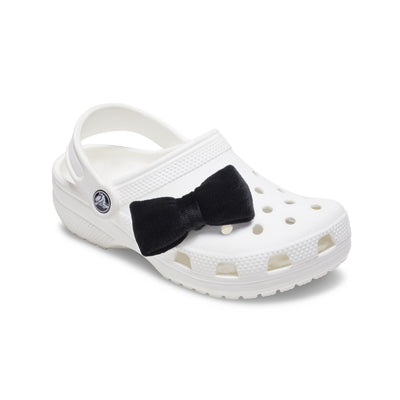 Jibbitz Black Velvet Bow