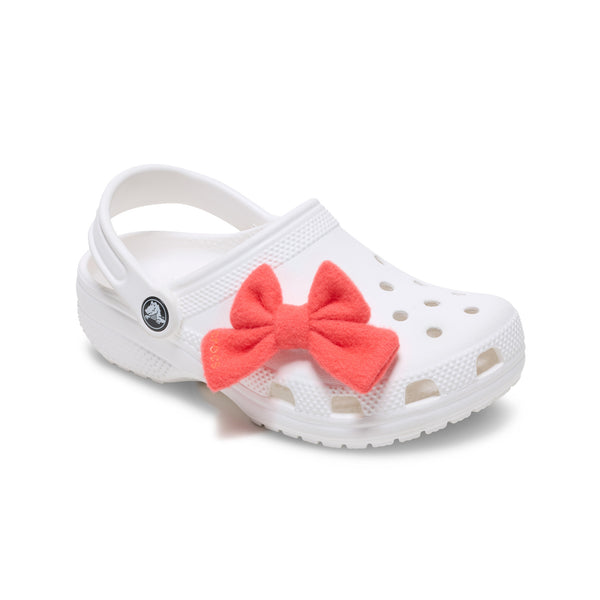 Jibbitz Coral Knit Bow