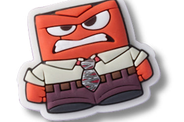 Jibbitz Pixar Inside Out Anger