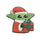 Jibbitz Grogu Santa Hat