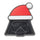 Jibbitz Darth Vader Santa Hat