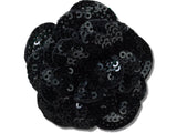 Jibbitz™ Black Sequin Flower