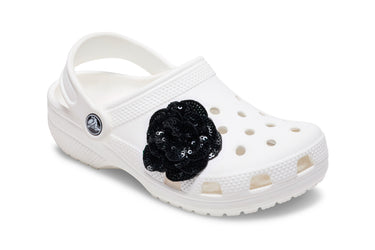 Jibbitz™ Black Sequin Flower