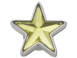 Jibbitz™ Silver and Green SMT Gem Star