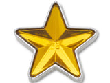 Jibbitz™ Orange and Silver SMT Gem Star