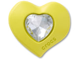 Jibbitz™ Yellow SMT Gem Heart