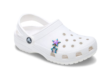 Jibbitz Iridescent Double Star