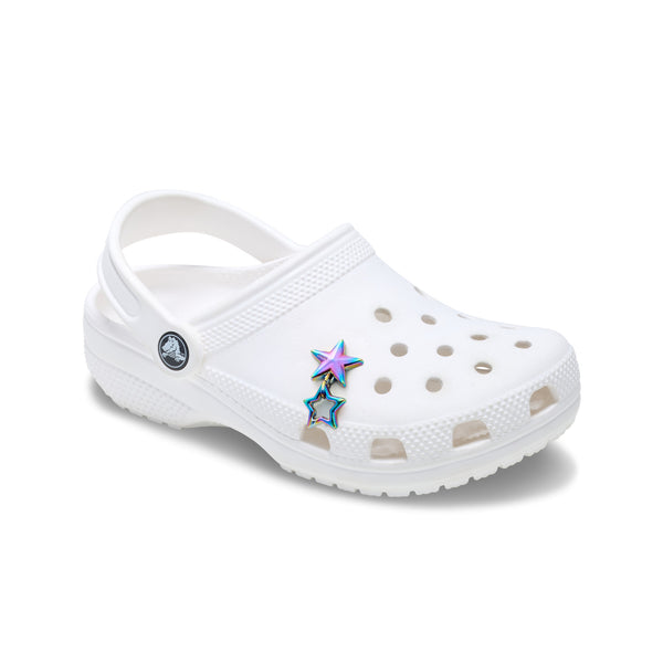 Jibbitz Iridescent Double Star