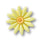 Jibbitz™Puffy Yellow Daisy