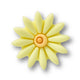 Jibbitz™Puffy Yellow Daisy