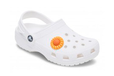 Jibbitz Puffy Orange Flower